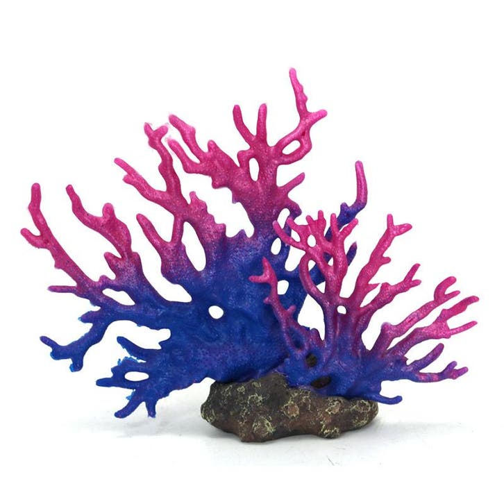 Koraal blauw en roze, kunstkoraal OS-144 - aquarium decorati, Dieren en Toebehoren, Vissen | Aquaria en Toebehoren, Nieuw, Ophalen of Verzenden
