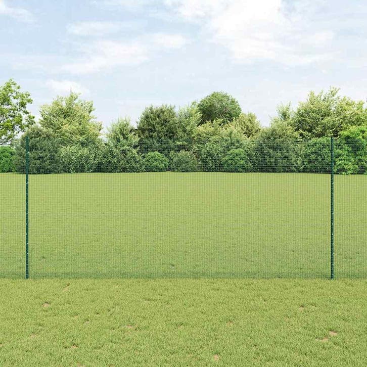 vidaXL Gelast Draadhek met Paal 10 x 1,4 m (B x H), Tuin en Terras, Tuinhekken en Hekwerk, Nieuw, Verzenden