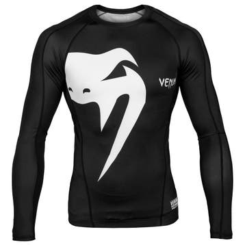 Venum Giant Rashguard Black L / S door Venum MMA Fightwear, Verzenden, Zwart, Vechtsport, Nieuw