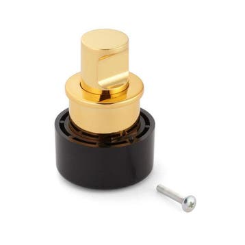 Bieden: LAMP PK04 Marine Grade Gold Finish Control Push Kno, Ophalen of Verzenden