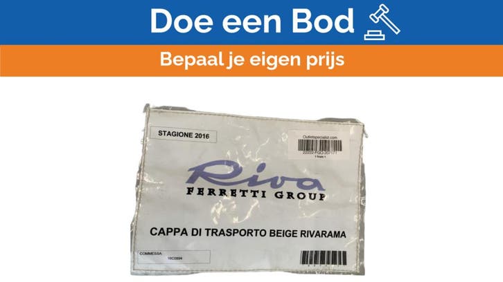 Bieden: Riva Rivarama 2016 transport - full boat, Watersport en Boten, Bootonderdelen, Ophalen of Verzenden