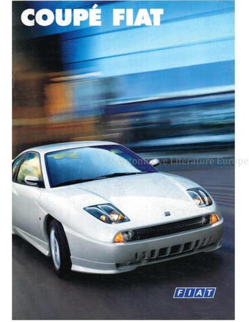 1999 FIAT COUPE BROCHURE NEDERLANDS, Nieuw