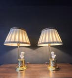 Flavio M. - Lampe de table (2) - Bronze, Nieuw