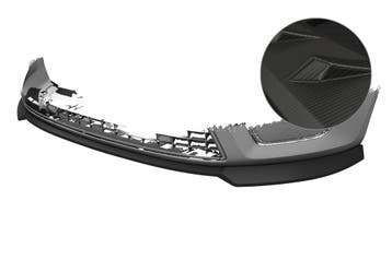 Cup spoilerlip met ABE voor Ford Mondeo MK4 (BA7) CSL844-M, Verzenden