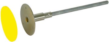 Borne de terre fixe MM10 M12 V4A L245 avec accessoires -, Verzenden