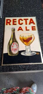 Publicité Frap. - RECTA ALE glacoide 1935 - Enseigne