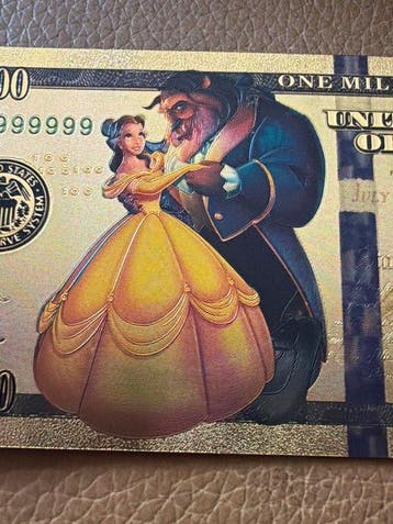 États-Unis. 1000000 Dollars Das Schöne und das Biest
