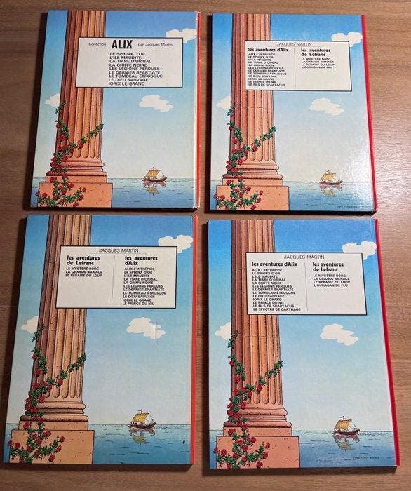 Alix T9 + T11 + T12 +T13 - 4x C - 4 Album - Eerste druk -, Boeken, Stripverhalen