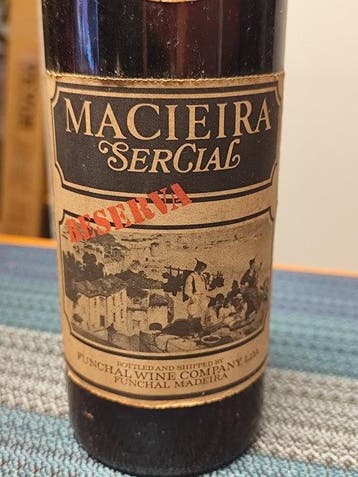 NV Macieira Sercial Reserva - Madeira Sercial, Reserva - 1, Verzamelen, Nieuw