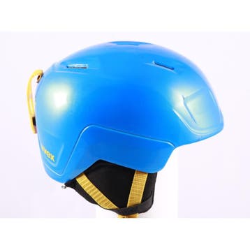 46 47 48 49 50 skihelm/snowboardhelm UVEX HEYYA JR, Blue/spl, Verzenden, Gebruikt
