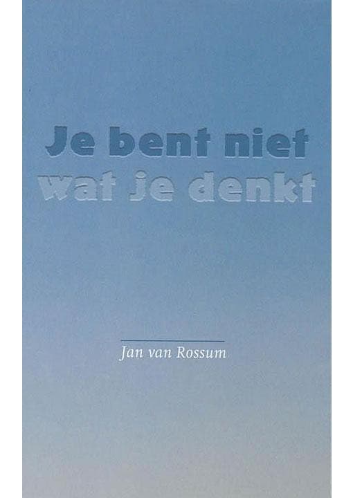 Je bent niet wat je denkt, Boeken, Esoterie en Spiritualiteit, Gelezen, Verzenden