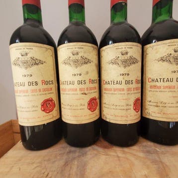1979 Chateau des Rocs - Bordeaux - 6 Flessen (0.75 liter)