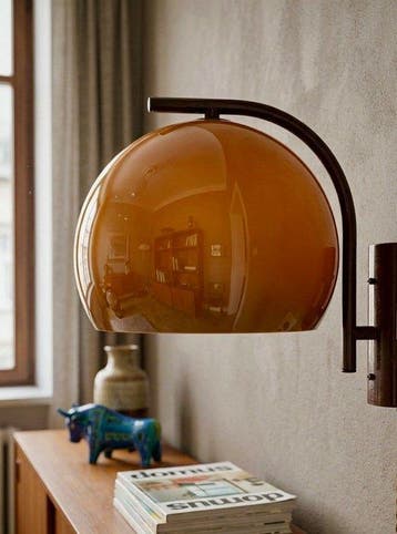 Szarvasi - Wandlamp - acryl - Space-age ontwerp wandlamp