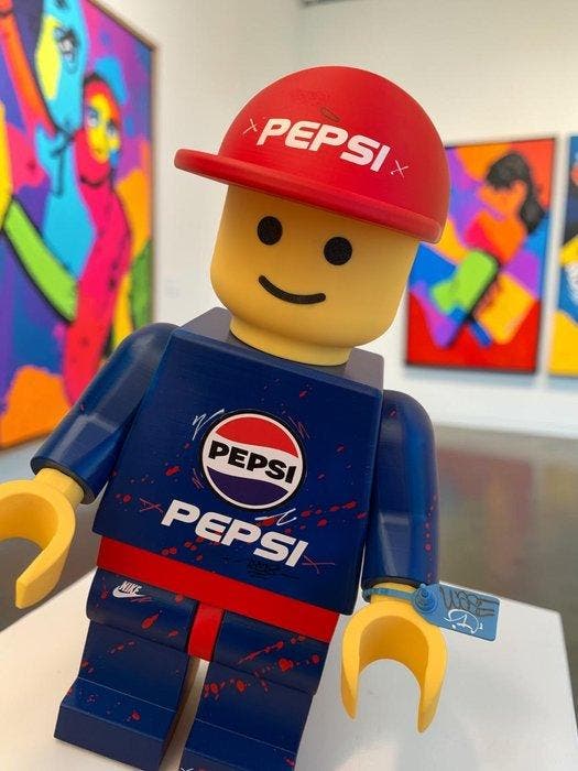 pepsi - Speelgoed figuur Figurine PEPSI custom 45cm -, Enfants & Bébés, Jouets | Duplo & Lego