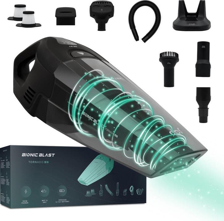 2dekans | JAP Appliances Tornado S3 - Kruimeldief snoerloos, Elektronische apparatuur, Overige elektronische apparatuur, Ophalen of Verzenden