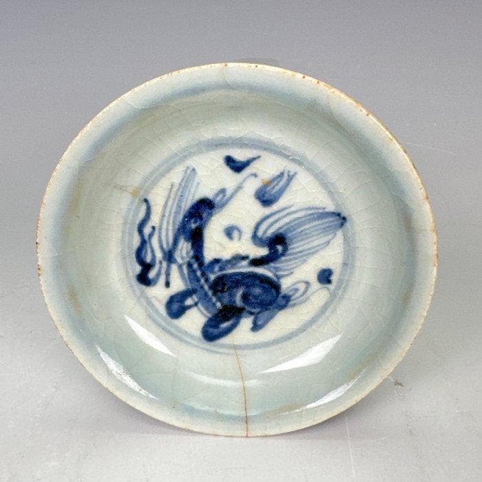 Chinois antique, dynastie Ming Céramique Assiette en, Collections, Minéraux & Fossiles