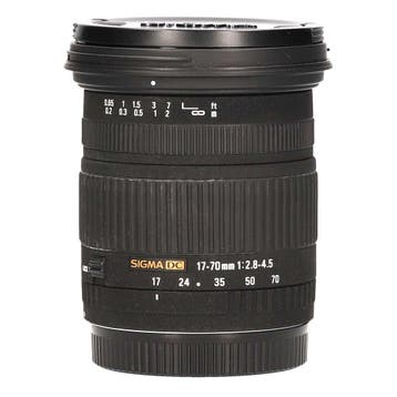 Sigma 17-70mm F2.8-4.5 DC Macro (Canon) met garantie, Audio, Tv en Foto, Foto | Lenzen en Objectieven, Ophalen of Verzenden, Gebruikt