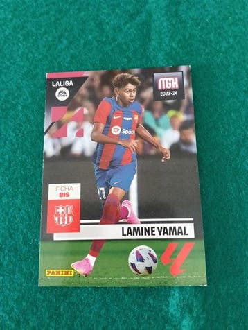 2023/24 Panini Megacracks Lamine Yamal Rookie-kaart, Limited