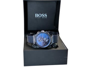 Veiling - Hugo Boss | Exclusieve Navigator Chronograaf, Handtassen en Accessoires, Nieuw