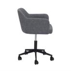Hübsch - Chaise de bureau - Rest - Gris foncé - Polyester,