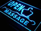OPEN Massage neon bord lamp LED verlichting reclame lichtbak, Verzenden, Nieuw