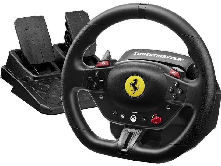 Thrustmaster T98 Ferrari 296 GTS - Racestuur - 240°, Games en Spelcomputers, Spelcomputers | Overige, Zo goed als nieuw, Verzenden