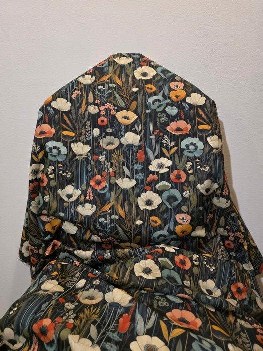 Nieuw ontwerp! “Botanical Whisper” Exclusieve gekamte, Antiquités & Art, Tapis & Textile