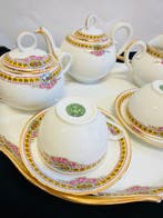 Limoges - P.P. - Koffieservies (8) - Exclusief LIMOGES, Set