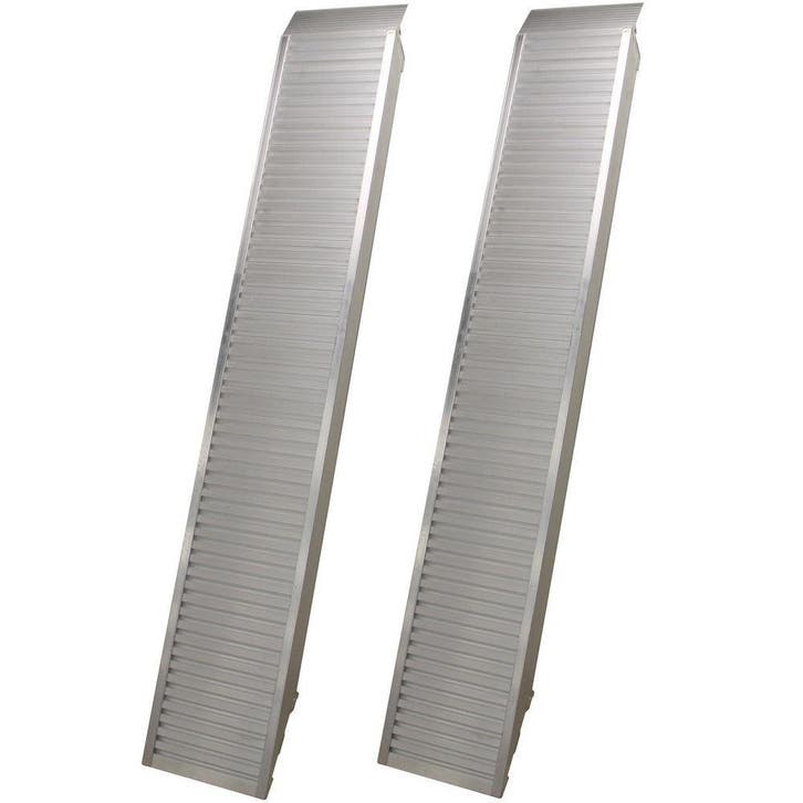 Oprijplaten set 2,5m 2800kg aluminium, Doe-het-zelf en Bouw, Gereedschap | Lasapparaten, Ophalen of Verzenden