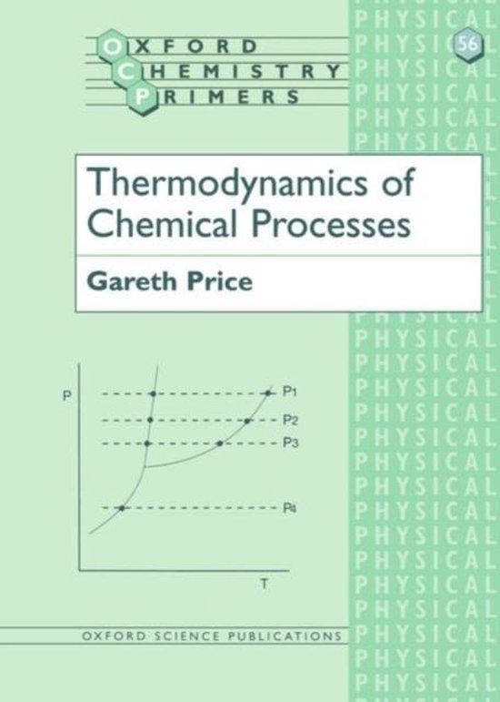 Thermodynamics Of Chemical Processes 56 9780198559634, Livres, Langue | Anglais, Envoi