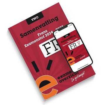ExamenOverzicht - Samenvatting Frans VWO 9789464383201, Boeken, Verzenden, Zo goed als nieuw, ExamenOverzicht