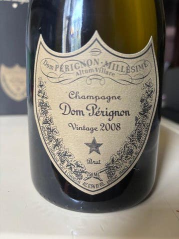 2008 Dom Pérignon - Champagne Brut - 1 Bouteille (0,75 l), Nieuw