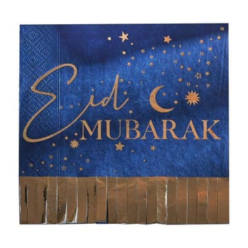 Ramadan Servetten 16,5cm 16st, Verzenden, Nieuw