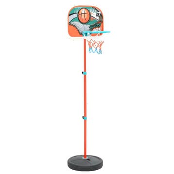 vidaXL Basketbalset draagbaar verstelbaar 133-160 cm, Verzenden
