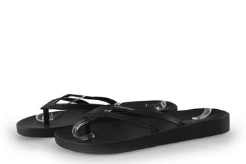 Ipanema Slippers in maat 40 Zwart, Slippers, Verzenden, Zwart, Zo goed als nieuw