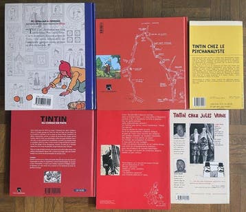 Tintin, Hergé - Ouvrages autour de Tintin et Hergé - 3x C +, Nieuw