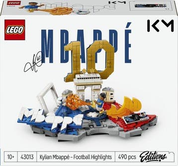 LEGO Editions Kylian Mbappé – Voetbalhoogtepunten Voetbal, Verzenden
