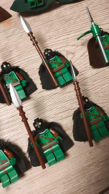 Lego MOC (My own creation) - Minifigures Castle Esercito, Nieuw