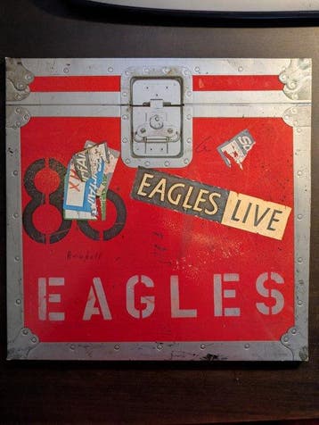 Eagles, Heart, REO Speedwagon and America, - 6 LPs + 1 x 12
