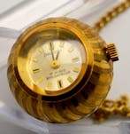 Preziosa - 17 Jewels - mechanical pocket watch with cahin -