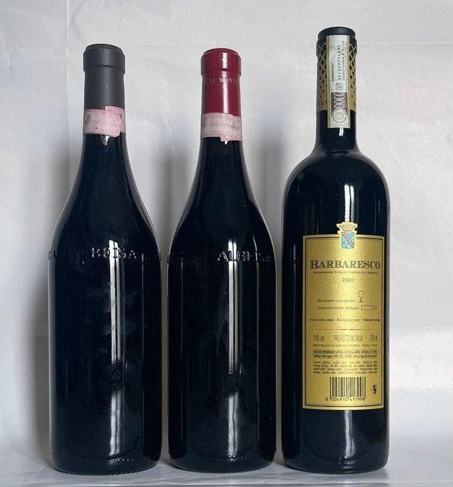 2003 Oddero, 2005 Cordero di Montezemolo, “Monfalletto”, Verzamelen, Wijnen