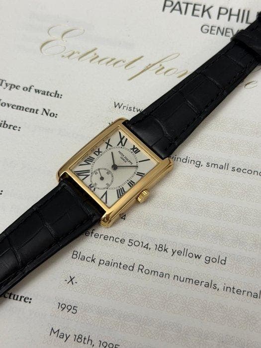 Patek Philippe - Gondolo - 5014J - Homme - 1995, Bijoux, Sacs & Beauté, Montres | Hommes
