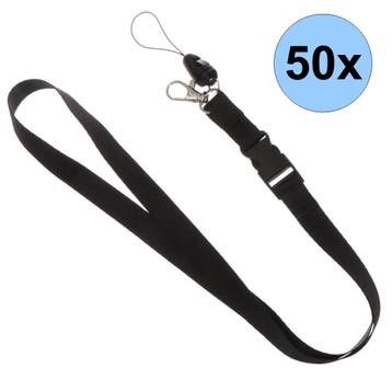 Fako Bijoux - Keycord - Lanyard - Sleutelkoord - Badgehouder, Verzenden, Nieuw