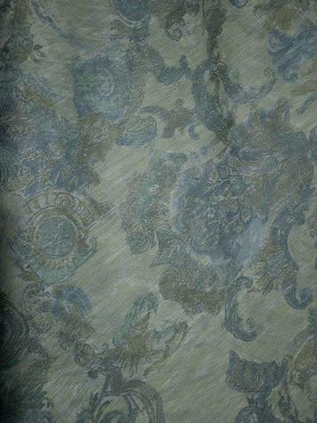 Prachtige stof in Devoré-stijl Gemaakt in Italië - Textiel -