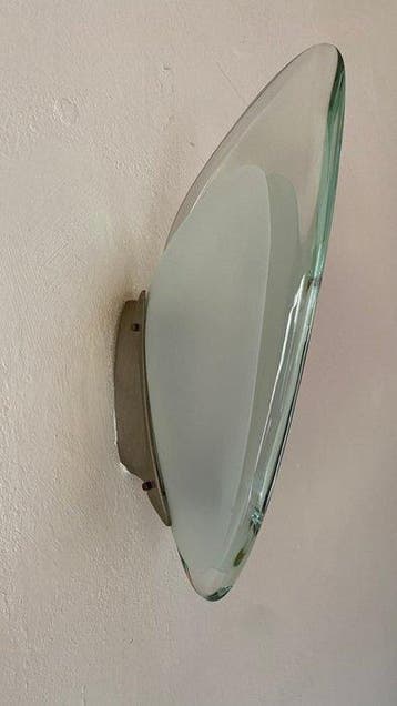 Fontana Arte - Max Ingrand - Wandkandelaar - Vernikkeld