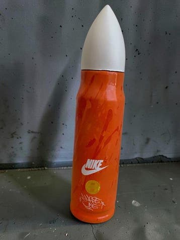 WASE - Beeldje - BALLE XXL NIKE AIR CUSTOM - Aluminium