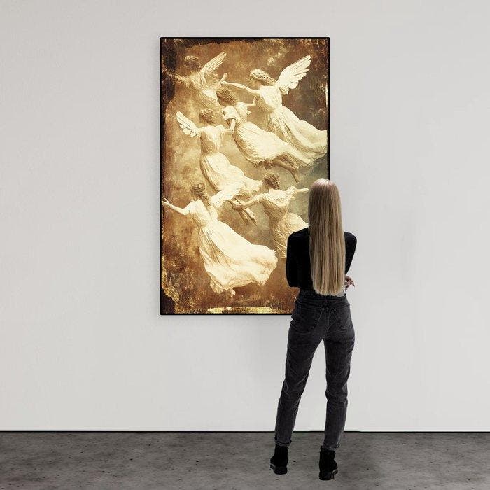 Anne Dias (1985) - (XL) Divine Guardian Renders, Antiek en Kunst, Kunst | Designobjecten