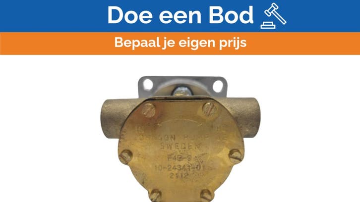 Bieden: Johnson SPX Flow F4B-9 10-24341-01 bronze impeller, Watersport en Boten, Bootonderdelen, Ophalen of Verzenden