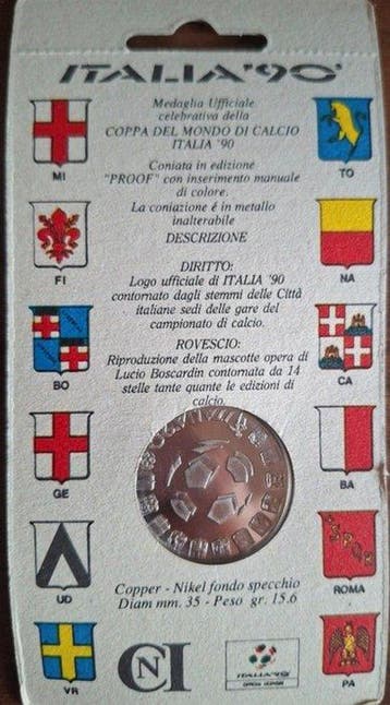 Coppa del Mondo FIFA - 1990 - Medaille, Aandenken aan een, Collections