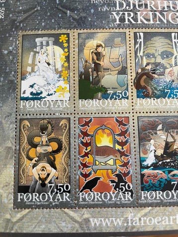 Wereld - Royal Mail Speciale postzegels, Gestempeld